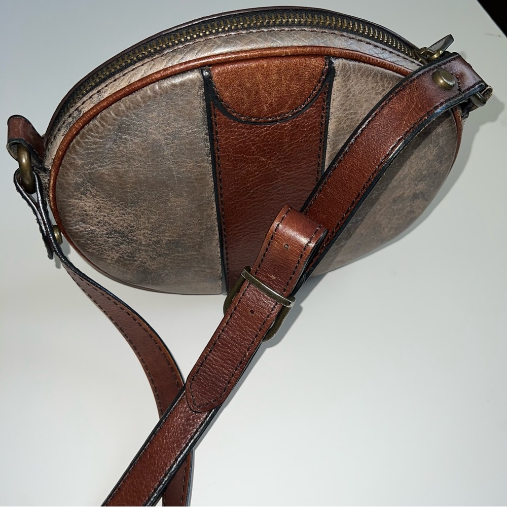 Fossil Crossbody bag, distress, leather